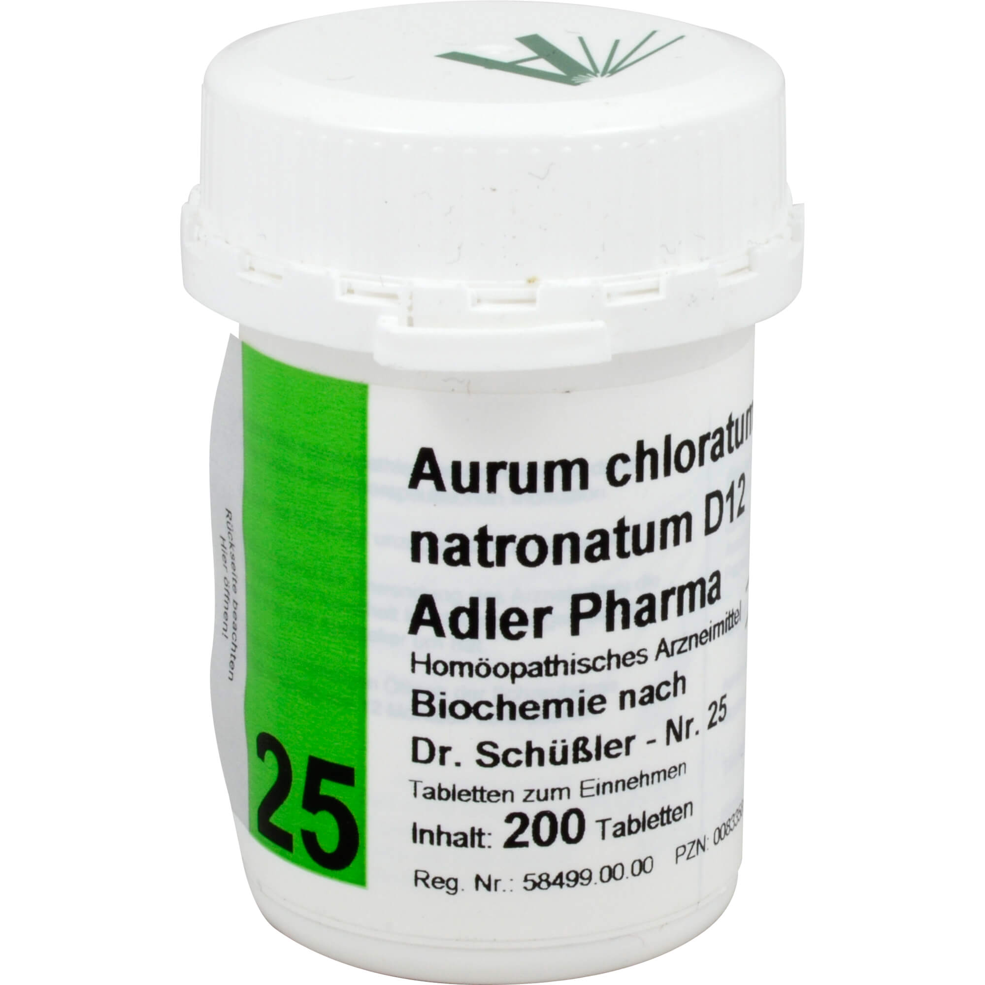 Biochemie Adler 25 Aurum Chlor.natronat.d12 Adler null