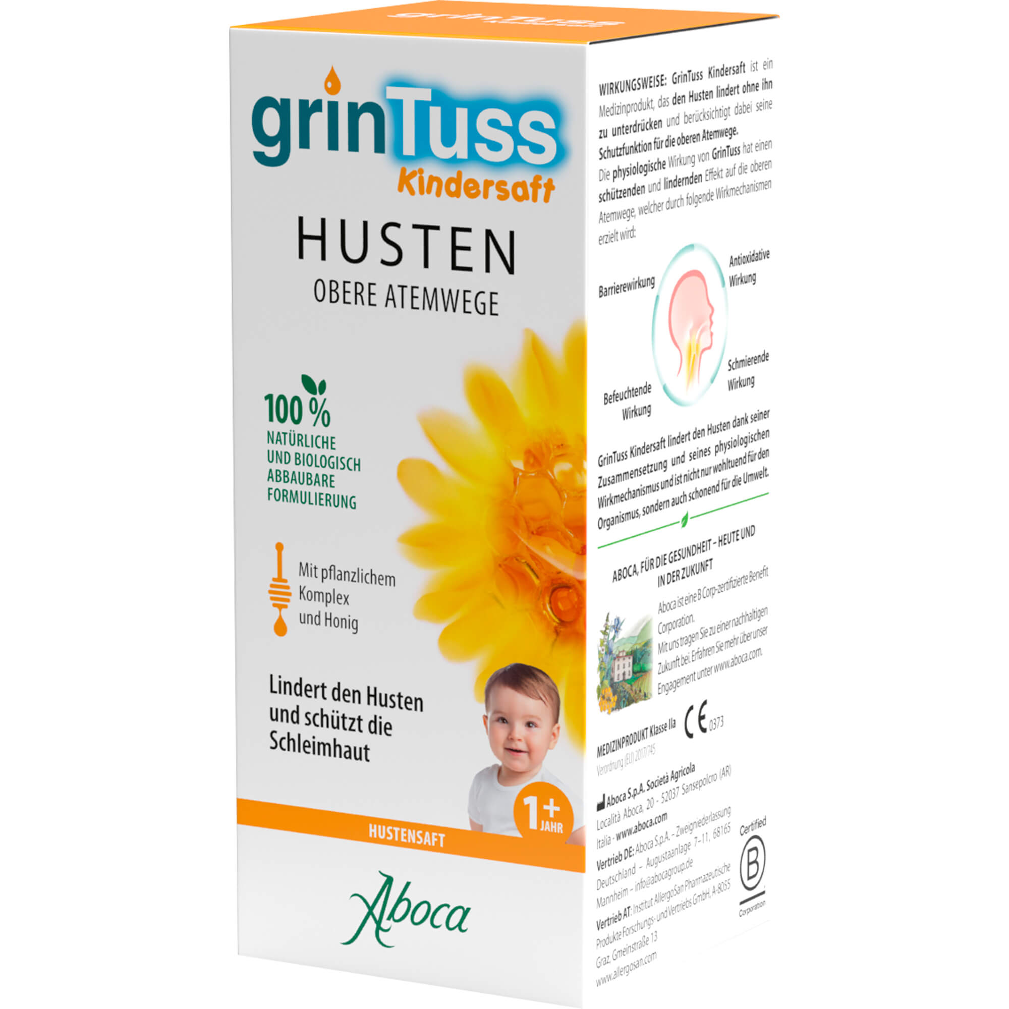 Grintuss Kindersaft 180 g ABOCA S.P.A. SOCIETA' AGRICOLA bei onfy.de kaufen 19055297