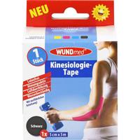 Kinesiologie Tape 5cmx5M Schwarz null