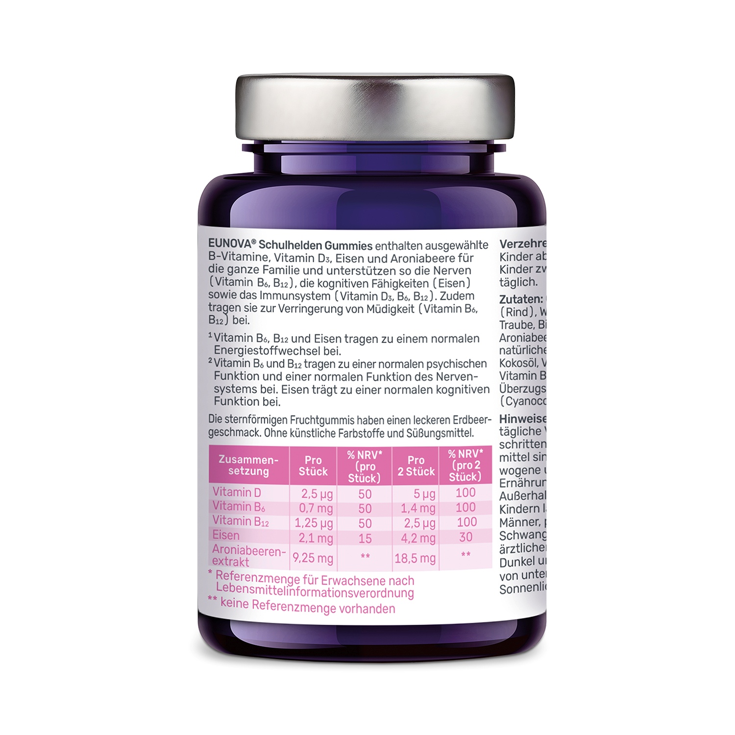Eunova Schulhelden Gummies 60 St STADA Consumer Health Deutschland bei onfy.de kaufen 19128926