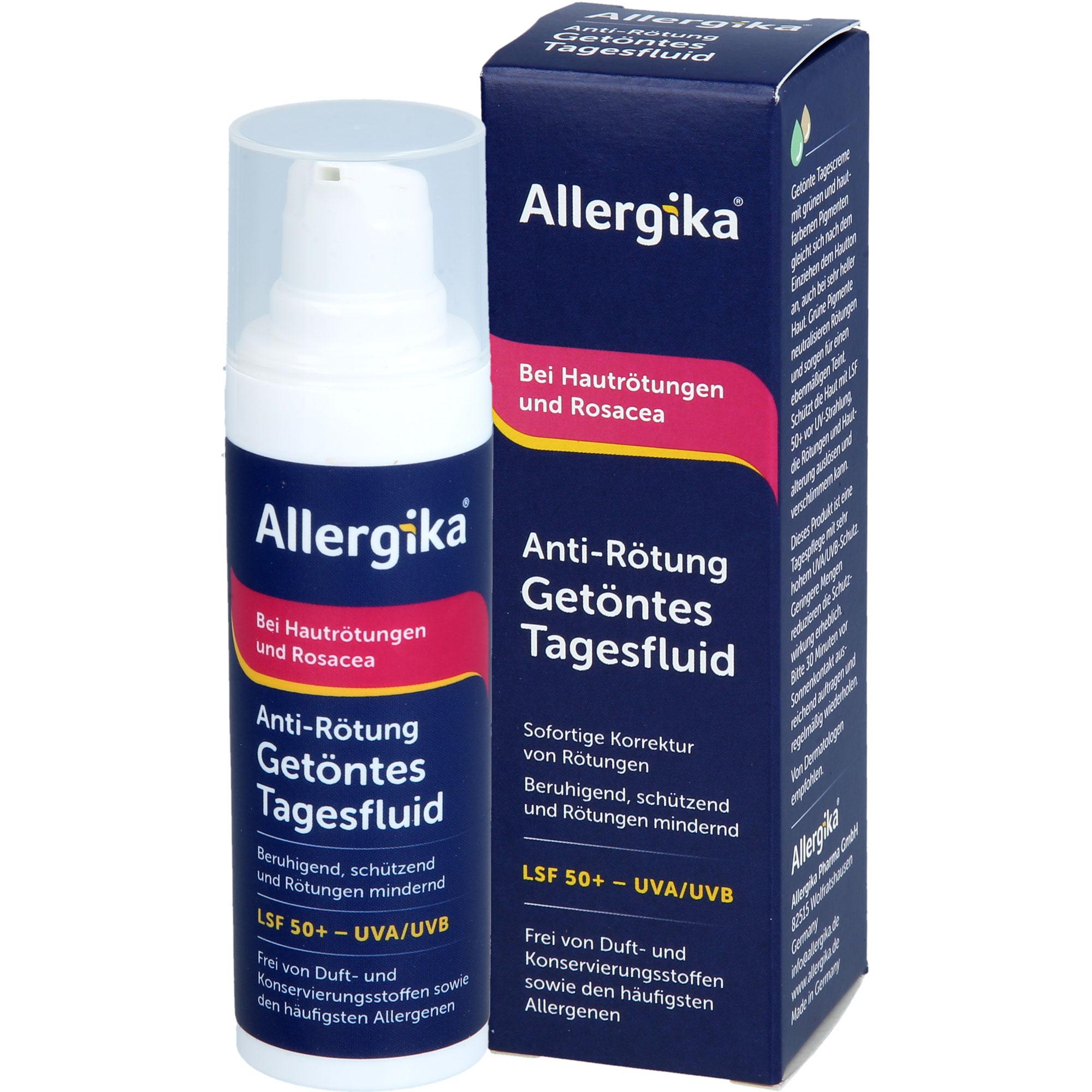 Allergika Anti-Rötung Getöntes Tagesfluid LSF50+ 30 ml ALLERGIKA Pharma bei onfy.de kaufen 20109207