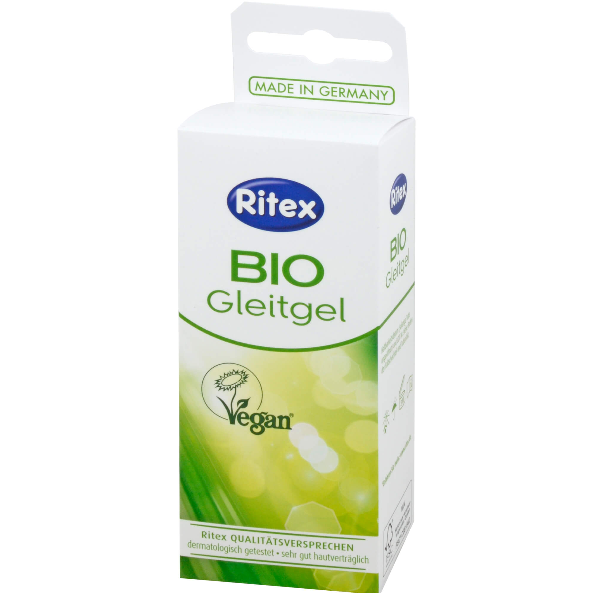 gleitgel wasserbasis ritex Ritex Pro Nature Gel 100 ml, wasserbasiert, vegan, ohne Zusatzstoffe,  hautfreundlich main image 0