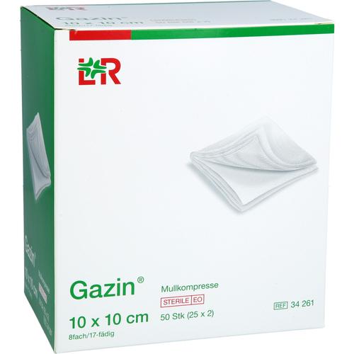 Gazin Mullkompresse 10 x 10 cm Steril 8Fach 25x2 St Avitamed bei onfy.de kaufen 19999199