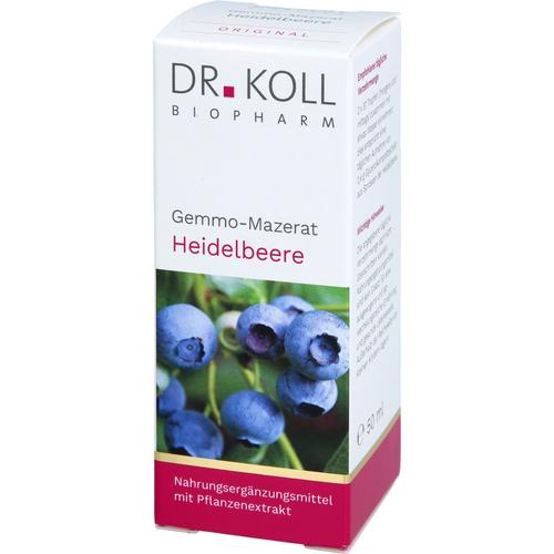 Gemmo-Mazerat Heidelbeere Dr. Koll Vacci.myrtillus 50 ml Dr. Koll Biopharm bei onfy.de kaufen 20059981