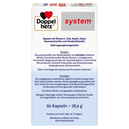 Doppelherz Glucosamin Plus 800 System 60 St Queisser Pharma bei onfy.de kaufen 09337936
