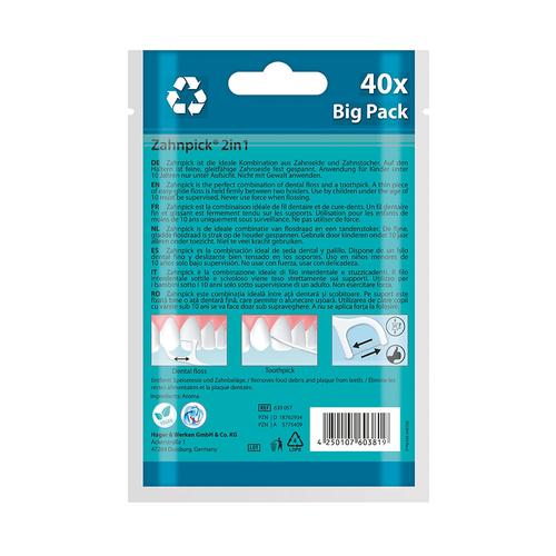 miradent Zahnpick® 2-in1: Floss + Pick 40 St Hager Pharma bei onfy.de kaufen 18762934