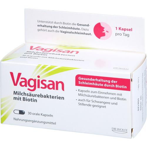 Vagisan Milchsäurebakterien mit Biotin 30 St Dr. August Wolff GmbH & Co.KG Arzneimittel bei onfy.de kaufen 19335708