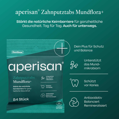 Aperisan Zahnputztabs Mundflora+ 84 St Dentinox Gesellschaft für pharmazeutische Präparate bei onfy.de kaufen 19964261