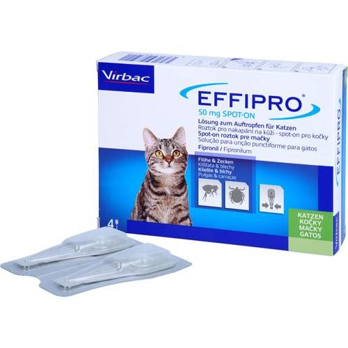 Effipro 50mg Vet F Katzen 4 St Virbac Tierarzneimittel Gmbh bei onfy.de kaufen 05508743