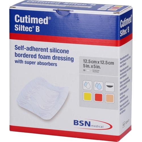 Cutimed Siltec B Schaumverb.12.5x12.5 cm M.haftr. 10 St kohlpharma bei onfy.de kaufen 17907885