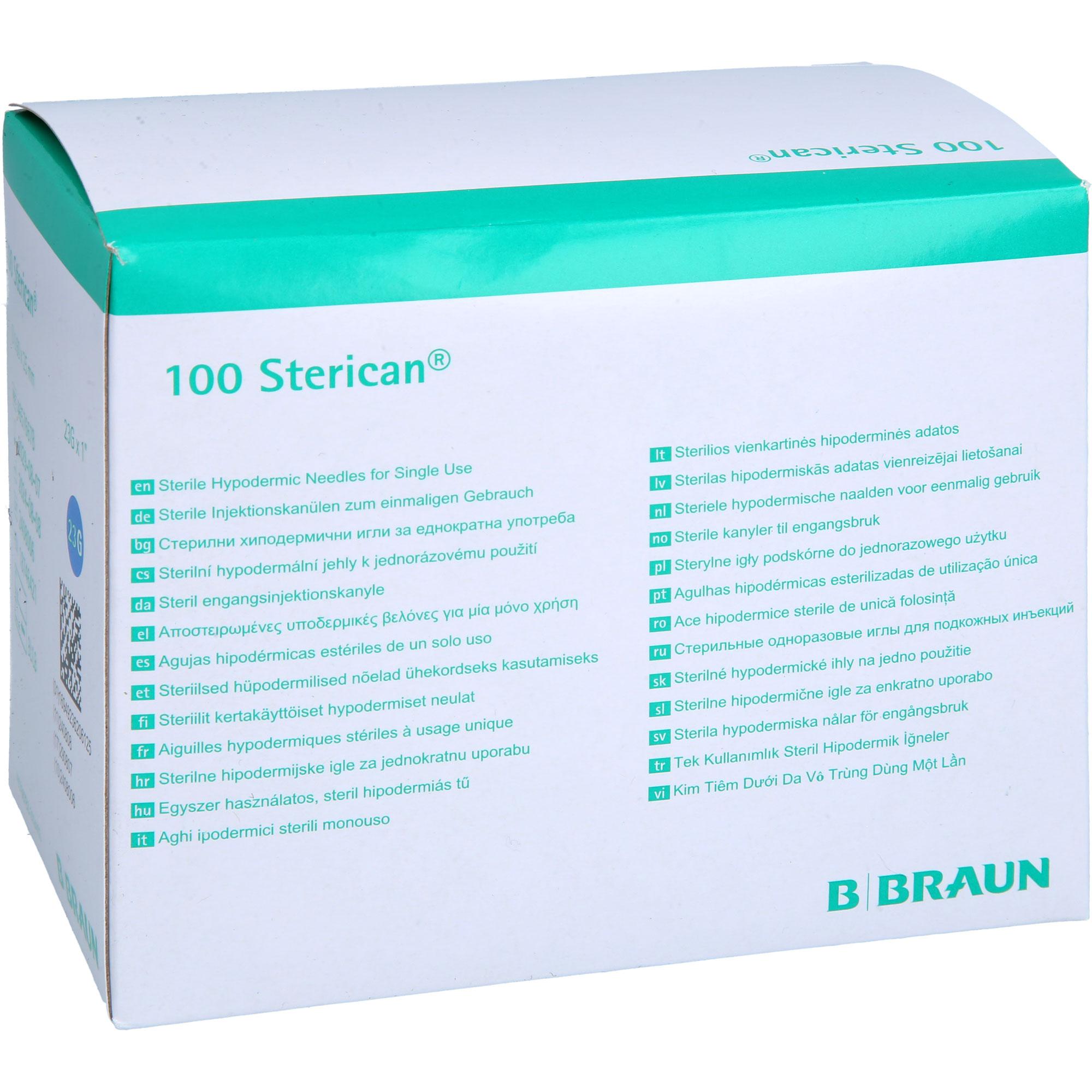 Sterican Einmalkanüle 23G 25 Mm 100 St B. Braun Melsungen bei onfy.de kaufen 18746421