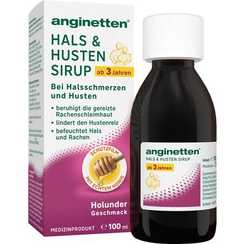Anginetten Hals & Husten Sirup 100 ml MCM KLOSTERFRAU Vertr. bei onfy.de kaufen 05505302