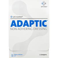 Adaptic 7.6x20.3 cm Feuchte Wundauflage null