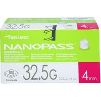 Nanopass 32.5 Pen Kanüle 0.22x4 Mm