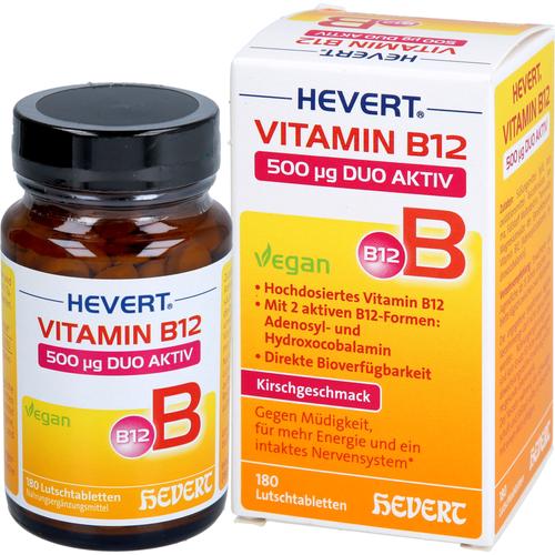 Vitamin B12 Hevert 500 Ug Duo Aktiv 180 St Hevert-Arzneimittel bei onfy.de kaufen 19636947