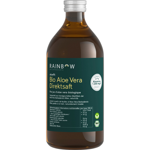 Aloefit Bio Aloe Vera Direktsaft 500 ml Rainbow Gesellschaft für Naturprodukte bei onfy.de kaufen 19212182