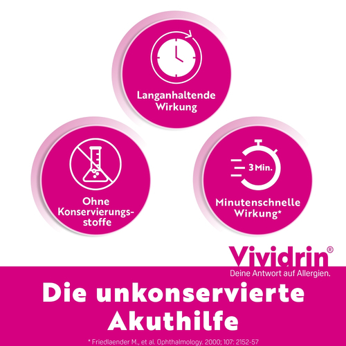 Vividrin Azelastin Mdo 0.5 mg/ml Augentropfen Lsg. 10 ml Dr. Gerhard Mann bei onfy.de kaufen 19782695