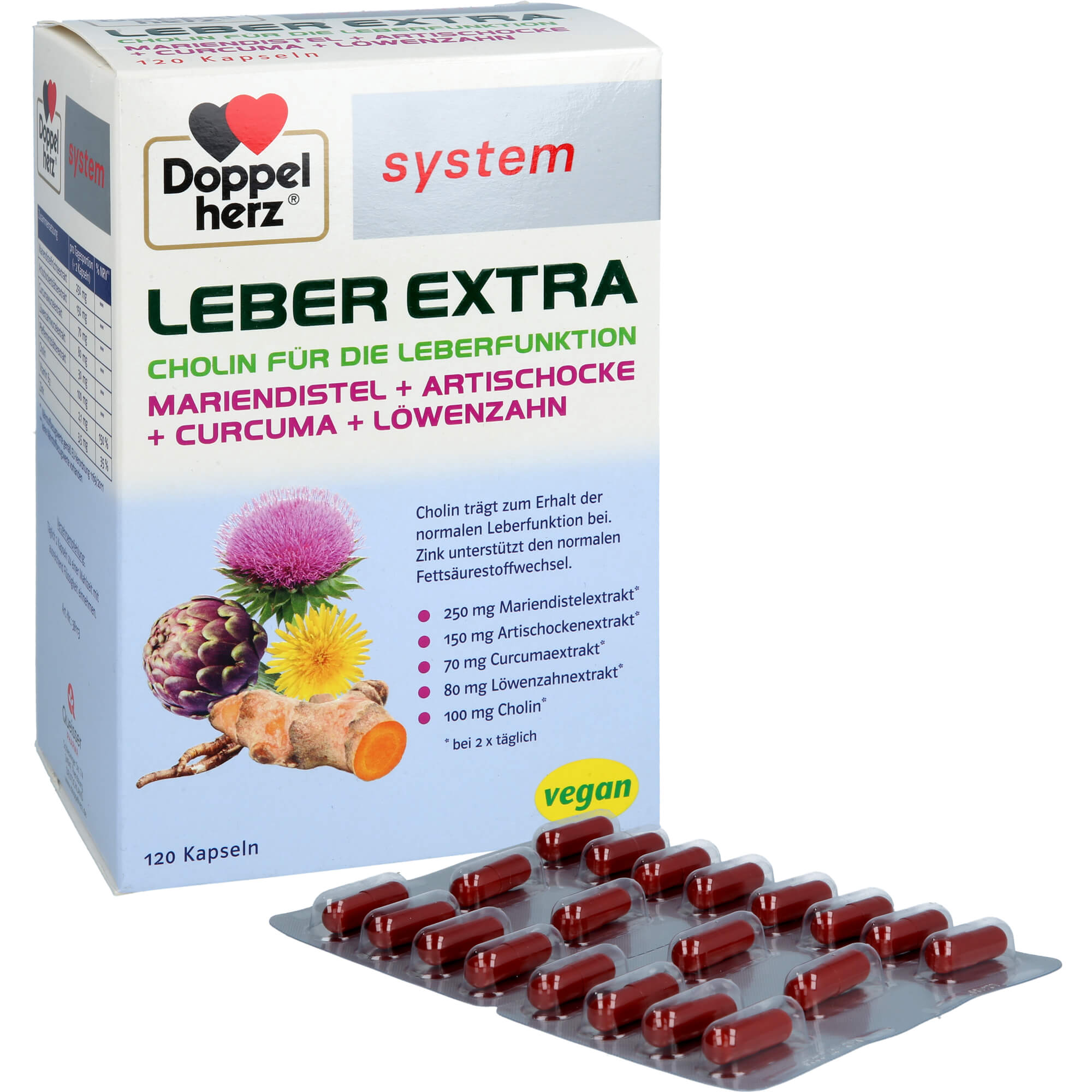 Doppelherz Leber Extra System 120 St Queisser Pharma bei onfy.de kaufen 19267266