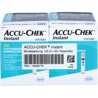 Accu-Chek Instant Teststreifen null