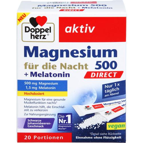 Doppelherz Mag. 500 für die Nacht+melatonin Direct 20 St Queisser Pharma bei onfy.de kaufen 19261370