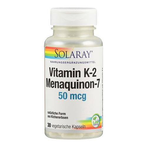 Vitamin K2 Menaquinon-7 50 Mcg Solaray 30 St Supplementa bei onfy.de kaufen 15880366