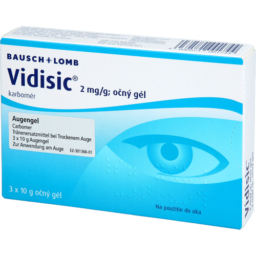 Vidisic 2mg/G Augengel 3x10 g EurimPharm Arzneimittel bei onfy.de kaufen 20546669