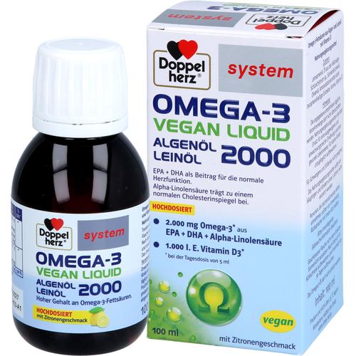 Doppelherz Omega-3 Vegan Liquid 2000 System 100 ml Queisser Pharma bei onfy.de kaufen 19294576