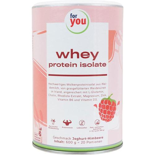 For You Whey Protein Isolate - Joghurt-Himbeere 600 g For You eHealth bei onfy.de kaufen 17576218