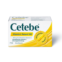 Cetebe Vitamin C Retard 500 null