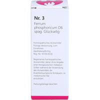 Nr. 3 Ferrum Phosphoricum D6 Spag. Glückselig null