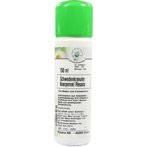 Schwedenkraeuter Koerperoe 150 ml Resana bei onfy.de kaufen 03435951