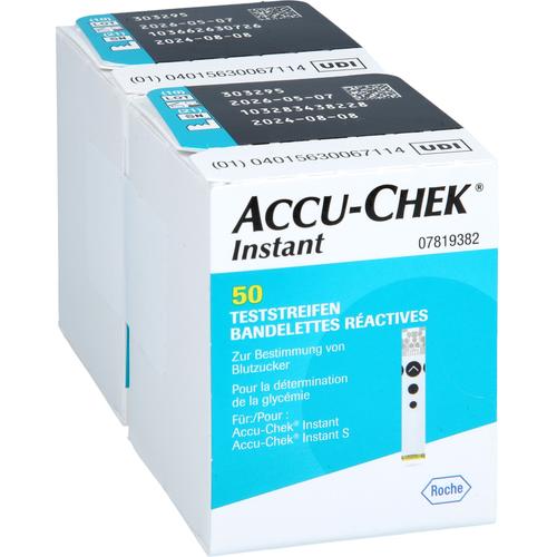 Accu-Chek Instant Teststreifen 2x50 St + Prisoma bei onfy.de kaufen 19215200