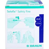 Solofix Safety Fine Lanzetten 25 Gx1.5 Mm