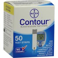 Contour Sensoren Teststreifen null