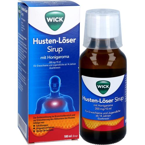 Wick Husten-Löser Sirup mit Honigaroma 200mg/15ml 180 ml WICK Pharma - Zweigniederlassung der Procter & Gamble bei onfy.de kaufen 18836118