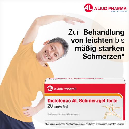 Diclofenac Al Schmerzgel Forte 20 mg/G Gel 100 g ALIUD Pharma bei onfy.de kaufen 18719878