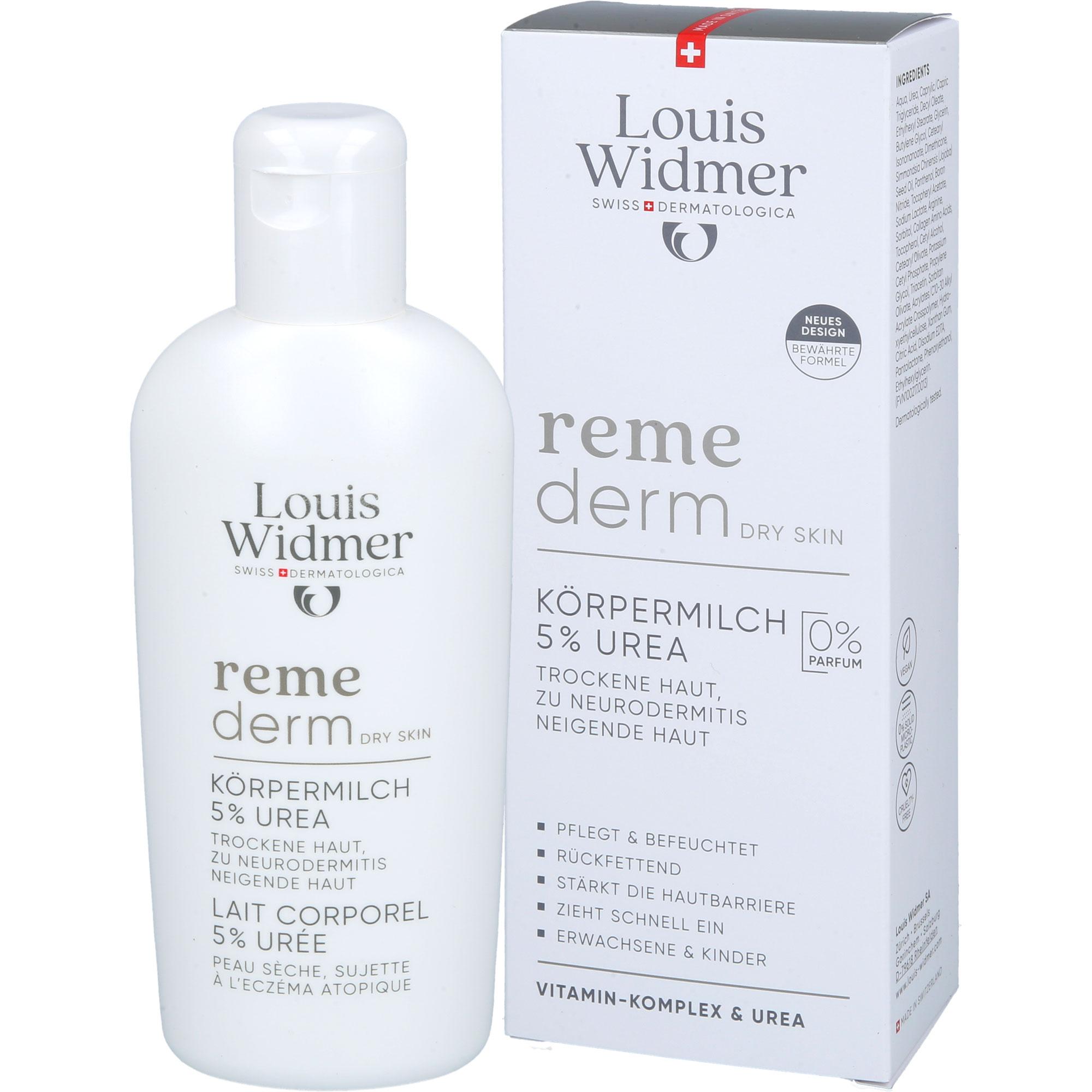 Widmer Remederm Dry Skin Körpermilch 5% Urea Op 200 ml LOUIS WIDMER bei onfy.de kaufen 19400050