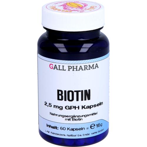 Biotin 2.5mg Gph Kapseln 60 St Hecht-Pharma bei onfy.de kaufen 09786723