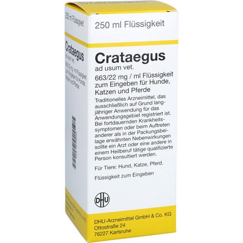 Crataegus Ad Usum Vet 250 ml Dhu-Arzneimittel Gmbh & Co. Kg bei onfy.de kaufen 02728243