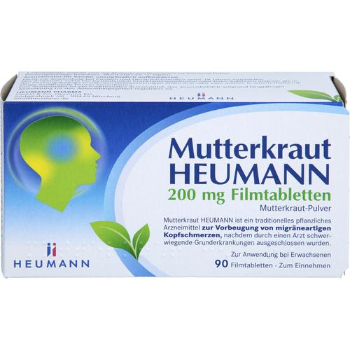 Mutterkraut Heumann 200 mg Filmtabletten 90 St HEUMANN PHARMA GmbH & Co. Generica bei onfy.de kaufen 19283242