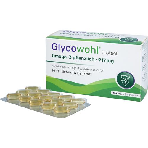 Glycowohl Omega-3 Kapseln 917 mg Vegan + Dha + Epa 60 St Heilpflanzenwohl bei onfy.de kaufen 19404645