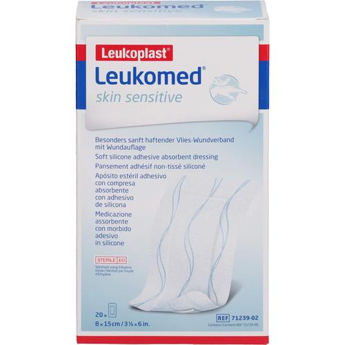 Leukomed Skin Sensitive Steril 8x15 cm 20 St 1001 Artikel Medical bei onfy.de kaufen 18730070