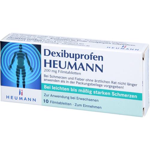 Dexibuprofen Heumann 200 mg Filmtabletten 10 St HEUMANN PHARMA GmbH & Co. Generica bei onfy.de kaufen 18849144