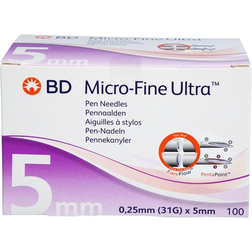 Bd Micro-Fine Ultra Pen-Nadeln 0.25x5 Mm 31 G 100 St adequapharm bei onfy.de kaufen 19403321