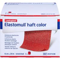 Elastomull Haft Color 20mx6cm Rot Fixierb. null