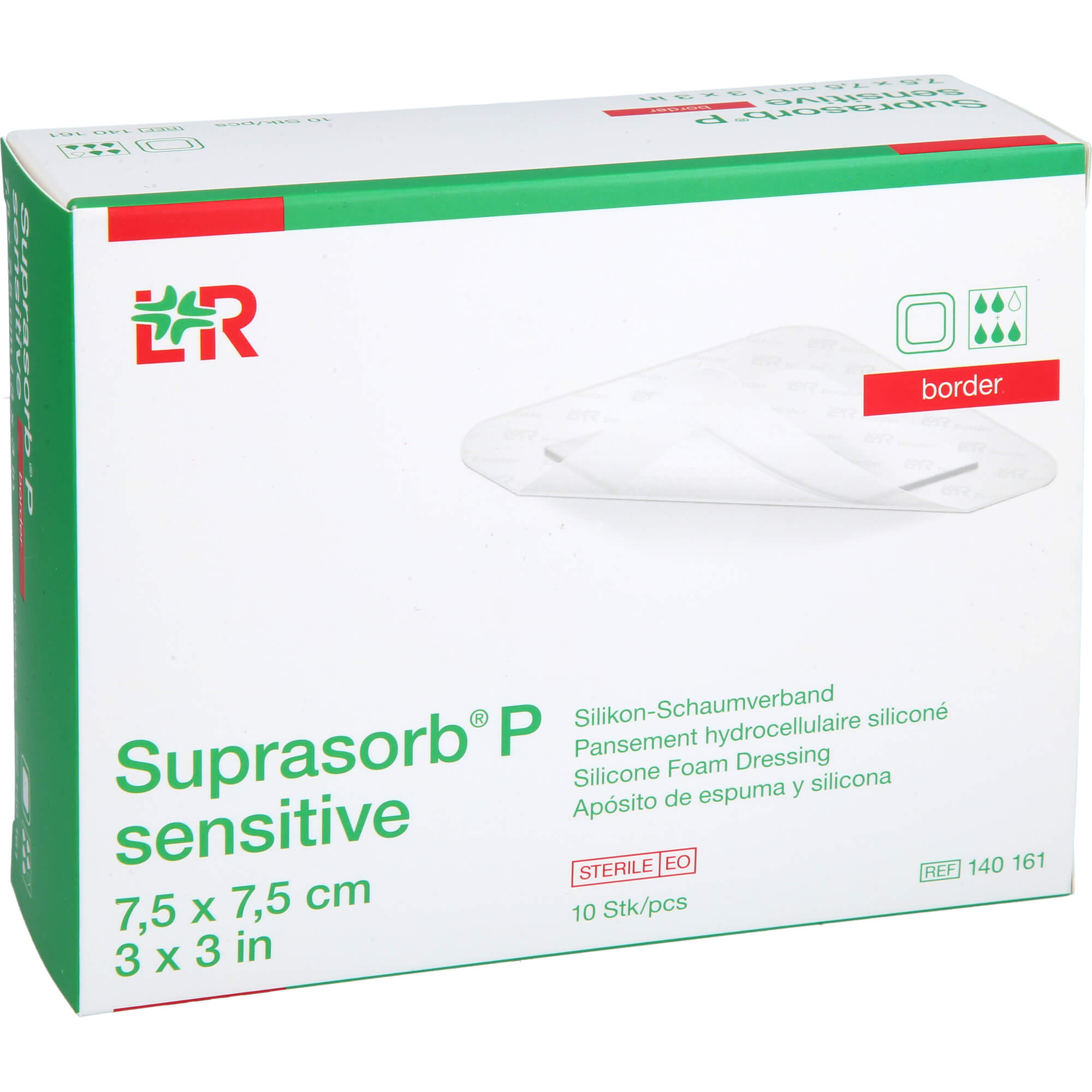 Suprasorb P Sensitive Pu-Schaumv.border 7.5x7.5cm 10 St Avitamed bei onfy.de kaufen 19373442