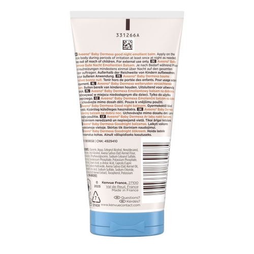 Aveeno Baby Dermexa Gute Nacht Emollientien Balsam 75 ml Kenvue Germany GmbH (OTC) bei onfy.de kaufen 19899658