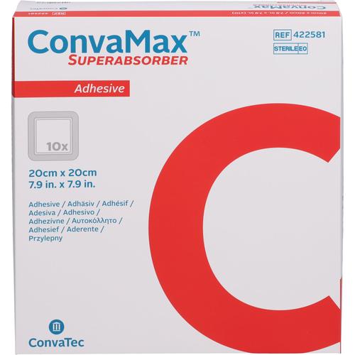 Convamax Superabsorber Adhäsiv 20x20 cm 10 St kohlpharma bei onfy.de kaufen 18760409