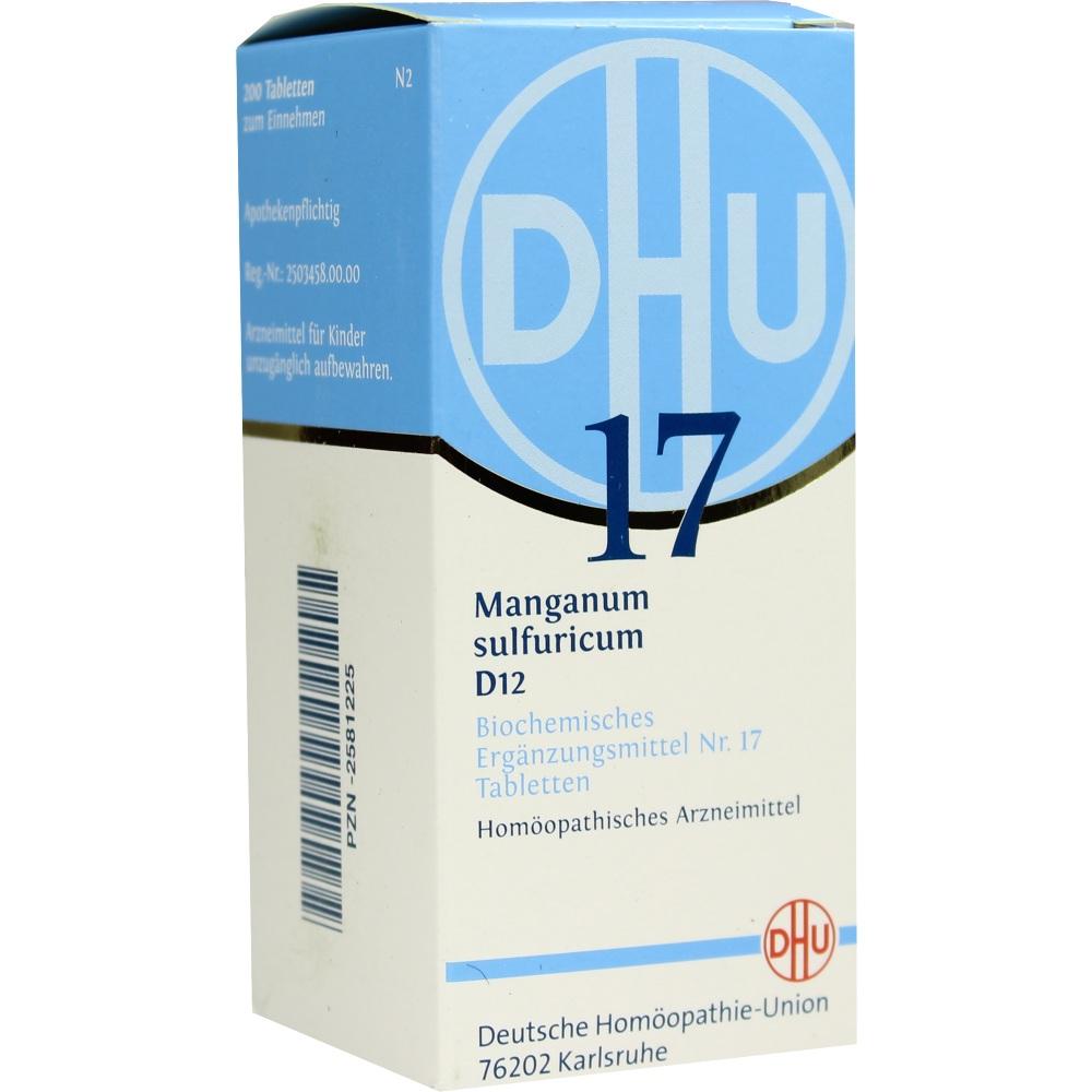 Biochemie Dhu 17 Manganum Sulfuricum D12