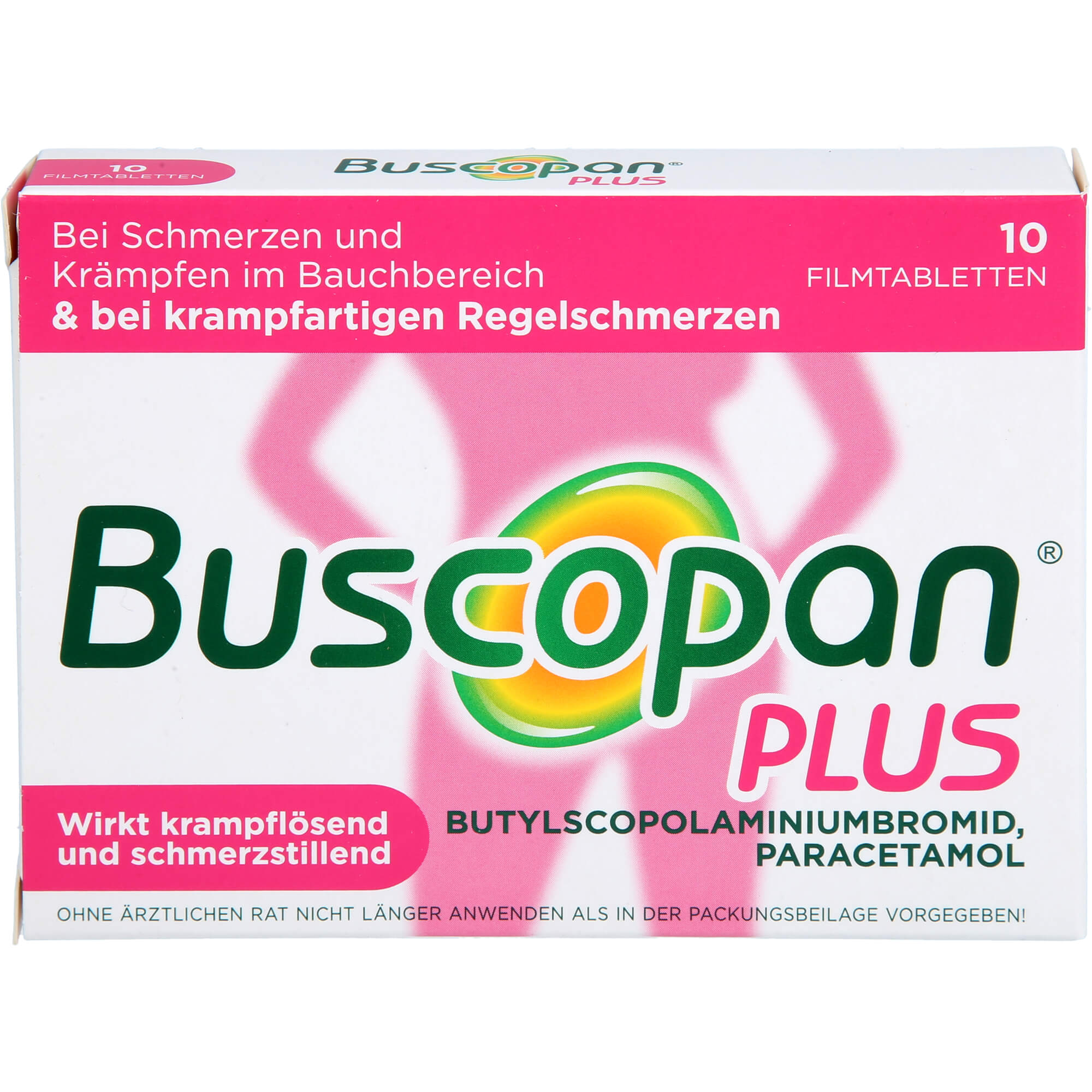Buscopan Plus 10 mg/500 mg Filmtabletten